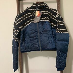 Free People Just Lodgin’ Sweater Puffer Jacket